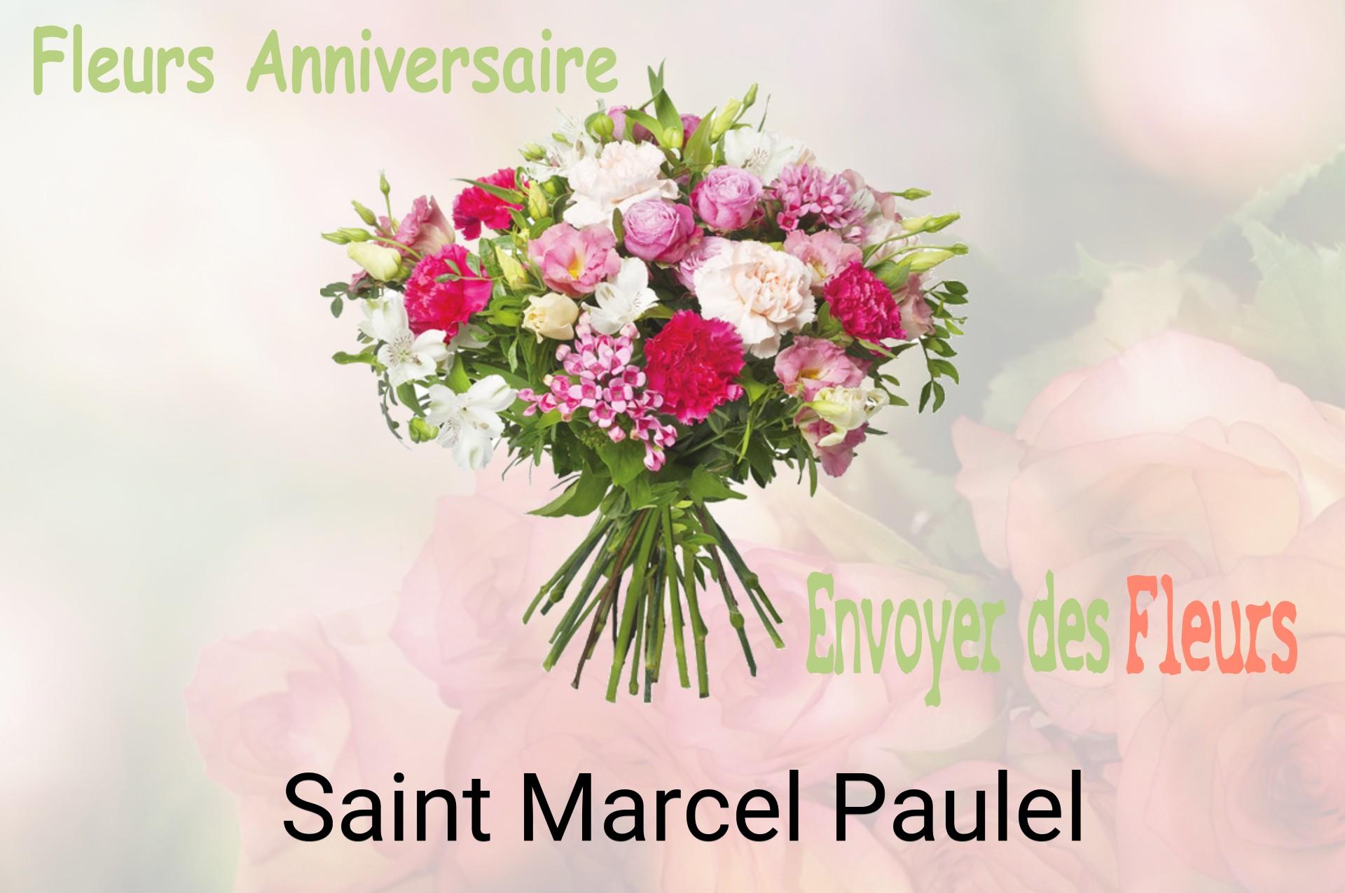 Bouquet de fleurs d’anniversaire livré à Saint-Marcel-Paulel